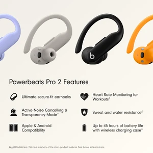 Навушники Beats Powerbeats Pro 2 Jet Black (MX723) - Фото 7