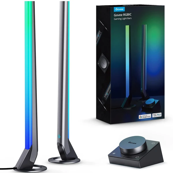 Игровые световые панели с музыкальными режимами и Wi-Fi Govee H6047 Black в Черкассах