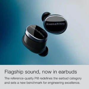 Бездротові навушники з ANC та aptX Bowers & Wilkins Pi8 Black - Фото 4