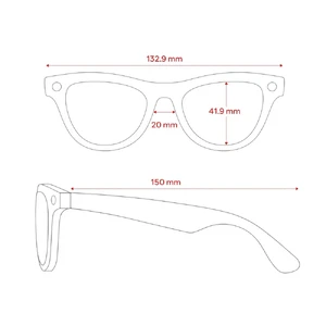 Розумні окуляри Ray-Ban Meta Skyler, Shiny Caramel / Brown - Фото 6