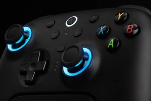 Бездротовий геймпад 8BitDo Ultimate 2 для Windows / Android з TMR джойстиком та ефектом Холла / тактильними тригерами Black - Фото 7