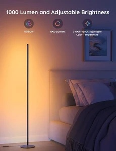 Напольная лампа Govee Floor Lamp RGBIC Black - Фото 7
