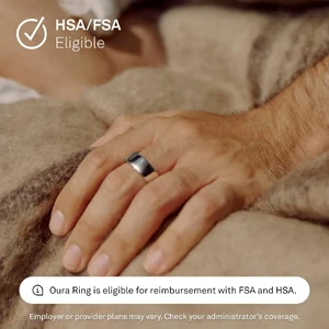 Розумне кільце Oura Ring 4 Silver Size 13 - Фото 6