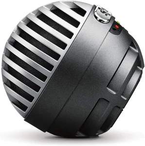 Студийный конденсаторный микрофон Shure MV5 для подкастов и стриминга, с кабелями USB / Lightning - Фото 3