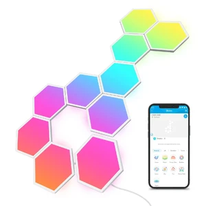 Светодиодные панели Govee Glide Hexa RGBIC, 10 шт  - Фото 1