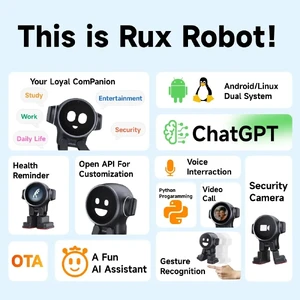 Умный робот с интерактивными функциями Rux AI-ChatGpt Smart Pets White - Фото 7