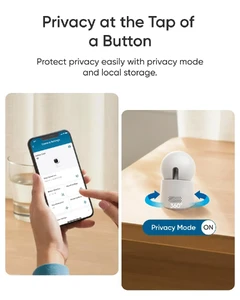 Камера для дома 4K UHD с автонаблюдением Eufy Indoor Cam E30 - Фото 6