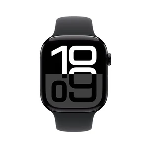 Смарт годинник Apple Watch Series 10 GPS 46mm Jet Black Aluminium Case with Black Sport Band - M/L (MWWQ3) - Фото 2
