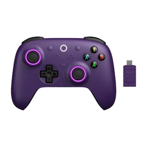 Бездротовий геймпад 8BitDo Ultimate 2 для Windows / Android з TMR джойстиком та ефектом Холла / тактильними тригерами Purple - Фото 2