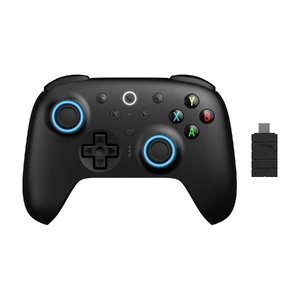 Бездротовий геймпад 8BitDo Ultimate 2 для Windows / Android з TMR джойстиком та ефектом Холла / тактильними тригерами Black - Фото 2