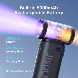 Портативный ручной вентилятор JISULIFE Handheld Fan Life9 - Фото 2