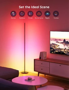 Напольная лампа Govee Floor Lamp RGBIC Black - Фото 5