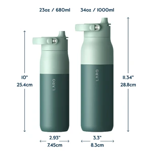 Умная бутылка для воды с УФ очисткой LARQ Bottle PureVis 2 Eucalyptus Green 680 мл - Фото 2