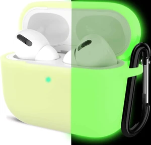 Люмінісцентний силіконовий чохол з карабіном iLoungeMax Noctilucent для AirPods Pro 2 - Фото 2