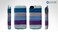 ZENUS Prestige Eel Series Folder Series - Multi Blue для iPhone 4/4S - Фото 4