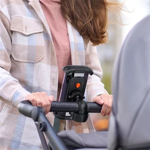 Универсальный держатель Baseus Quickgo 360° для телефона на велосипед, коляску, мотоцикл, самокат - Фото 6