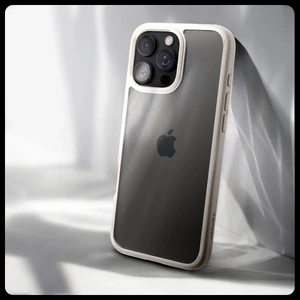 Прозорий бежевий чохол Spigen Ultra Hybrid для iPhone 16 Pro - Фото 6