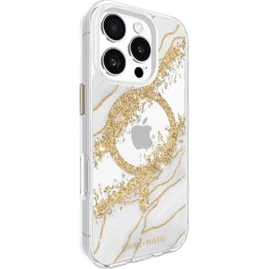 Мармуровий чохол зі золотими елементами Case-Mate Karat MagSafe для iPhone 16 Pro - Фото 3