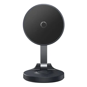 Магнитный MagSafe держатель для телефона Baseus MagPro Mount 180° Black на липучке - Фото 2