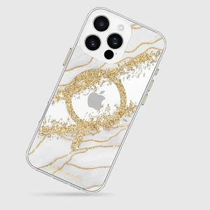 Мармуровий чохол зі золотими елементами Case-Mate Karat MagSafe для iPhone 16 Pro Max - Фото 12