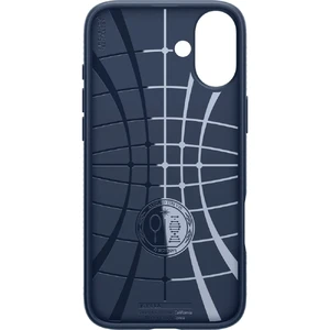 Синий чехол Spigen Liquid Air для iPhone 16 - Фото 4