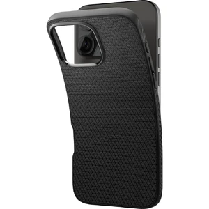 Черный чехол Spigen Liquid Air для iPhone 16 Pro - Фото 3