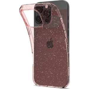 Розовый блестящий чехол Spigen Liquid Crystal для iPhone 16 Pro - Фото 3