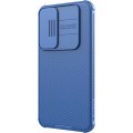 Протиуданий чохол зі шторкою для камери Nillkin CamShield Pro Blue для Galaxy A55 5G - Фото 3