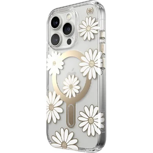 Прозорий біло-золотий чохол Speck Presidio Lux ClickLock MagSafe для iPhone 16 Pro - Фото 9