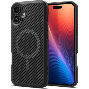 Черный чехол Spigen Core Armor MagSafe для iPhone 16 8809971231169 - Фото 1