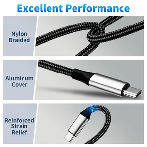 Кабель-переходник iLoungeMax USB Type-C to AUX 3.5mm Black (1m) - Фото 4