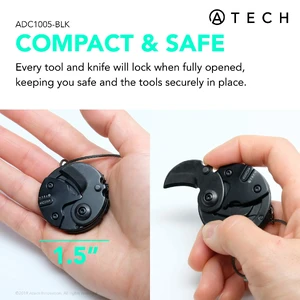 Мультитул 8-в-1 EDC Keychain - Фото 6