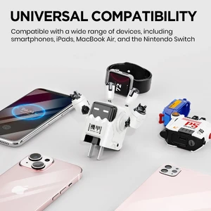 Быстрая GaN зарядка GravaStar DELTA35 2xUSB-C 35W для iPhone | iPad | MacBook | Apple Watch - Фото 5