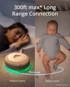 Мониторинг сна и сердцебиения для младенцев с AI детекцией плача eufy Baby Smart Sock - White - Фото 6