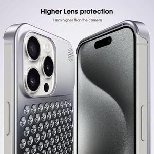 Алюминиевый чехол Arae с теплоотводом для iPhone 15 Pro - Фото 4