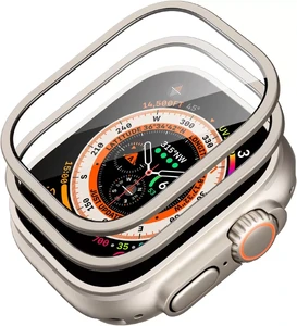 Захисне скло з рамкою для Apple Watch Ultra 49 mm | ESR Armorite — 2 шт.