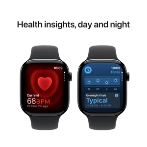 Смарт годинник Apple Watch Series 10 GPS 46mm Jet Black Aluminium Case with Black Sport Band - M/L (MWWQ3) - Фото 4