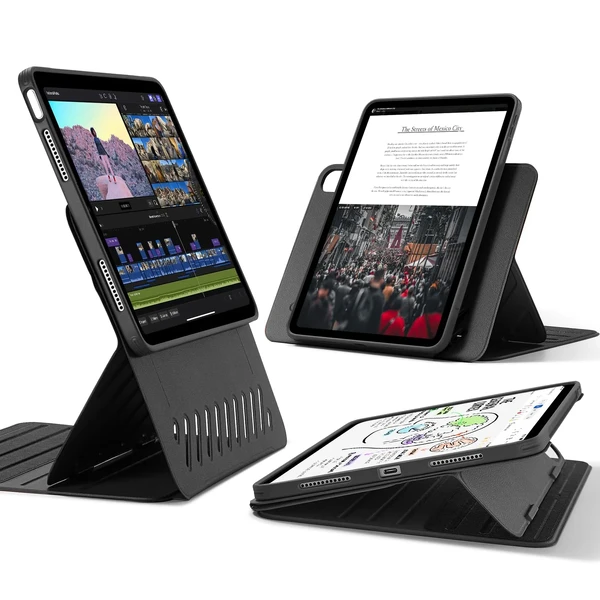 Чехол-подставка ESR Shift Magnetic Black для iPad Air 13 M2 (2024) в Луцке
