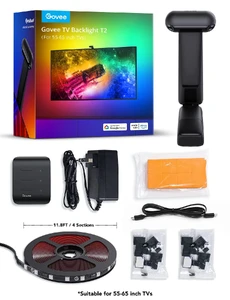 Набор адаптивной подсветки Govee Envisual TV Backlight T2 RGBIC Black - Фото 8