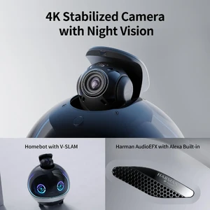 Робот для дома Enabot EBO X with GPT с голосовым управлением Alexa и 4K камерой ночного видения - Фото 3
