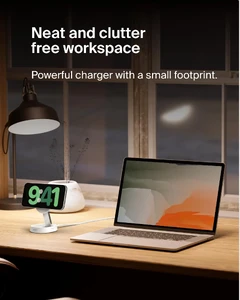 Док-станція Belkin Convertible MagSafe 15W White - Фото 6