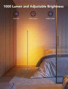 Светильник для пол Govee Floor Lamp RGBIC Silver - Фото 6