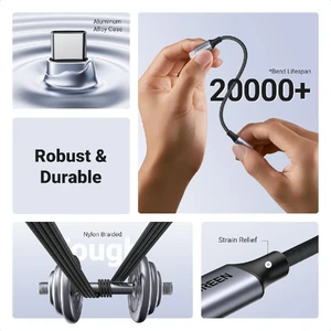 Переходник к наушникам UGREEN Type-C to AUX 3.5mm Jack с усилителем ЦАП для iPhone/Android - Фото 2