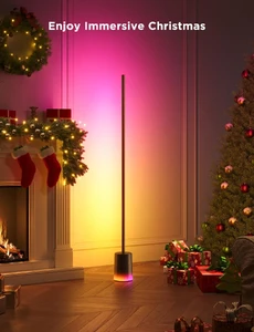 Торшер умный Govee Floor Lamp 2 with Matter RGBIC Black - Фото 3