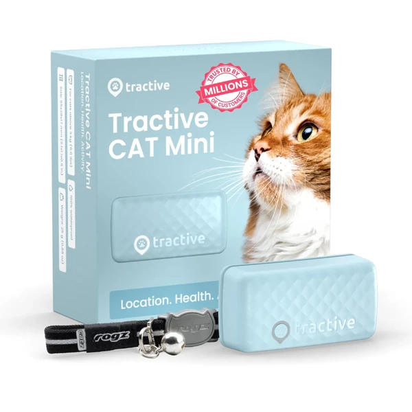 Трекер для кошек Tractive Mini GPS Cat Tracker Mint с мониторингом здоровья в Черкассах