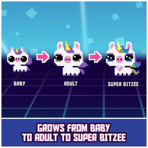 Интерактивная игрушка Bitzee Magicals с 20 виртуальными цифровыми героями, реагирует на ощупь - Фото 5