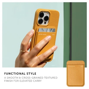 Магнитный чехол-бумажник Native Union (Re)Classic Wallet Kraft для iPhone 15 | 14 | 13 | 12 - Фото 5