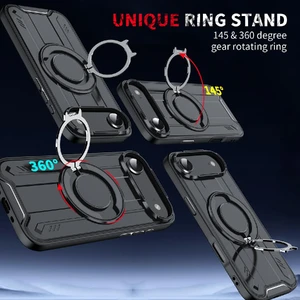 Чехол со стеклом Asuwish Case Compatible MagSafe для iPhone 17 Air - Фото 4