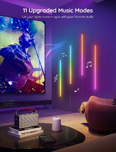 Набор настенных светильников Govee Glide 2 Panel RGBIC, 6 шт. - Фото 3