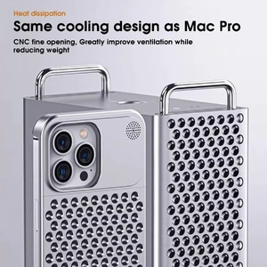 Алюминиевый чехол Arae с теплоотводом для iPhone 15 Pro - Фото 2